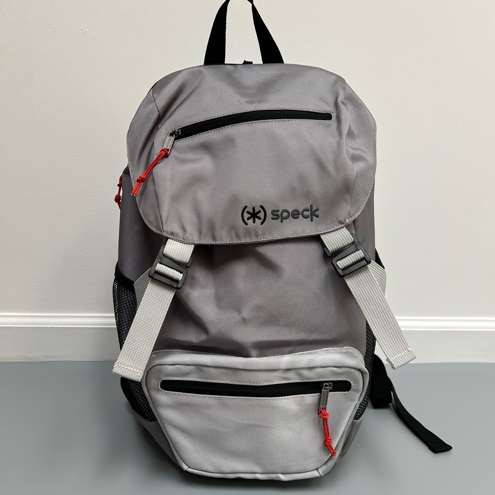 Speck Gray Backpack with Modern Design and Durable Build - Campus 28L- NWOT
